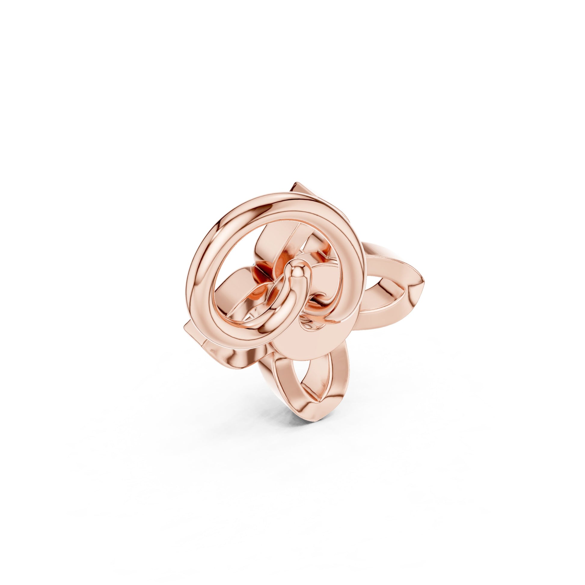 Round Stud Lab Grown Diamond Earrings