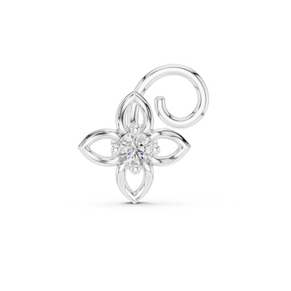 Round Stud Lab Grown Diamond Earrings