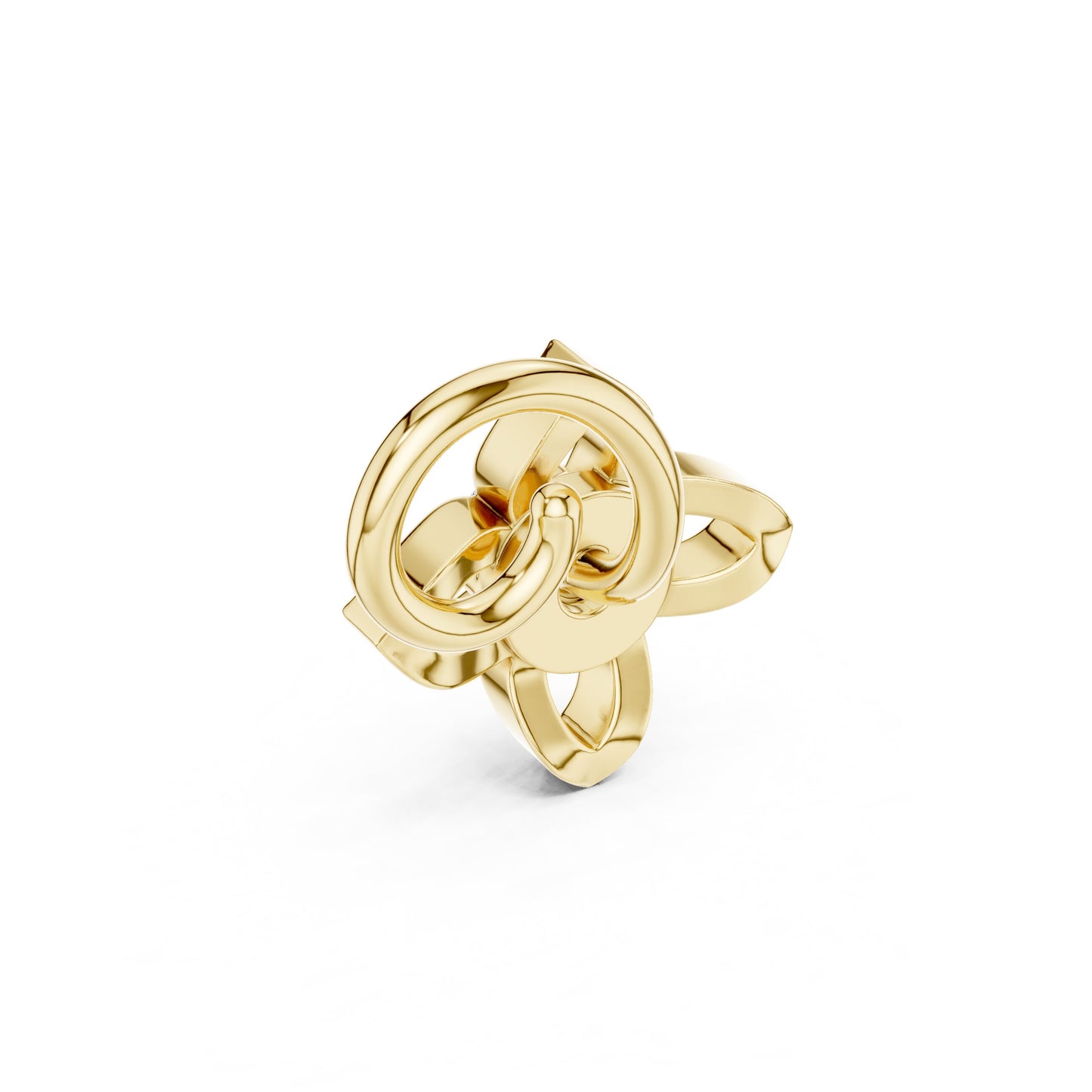 Round Stud Lab Grown Diamond Earrings
