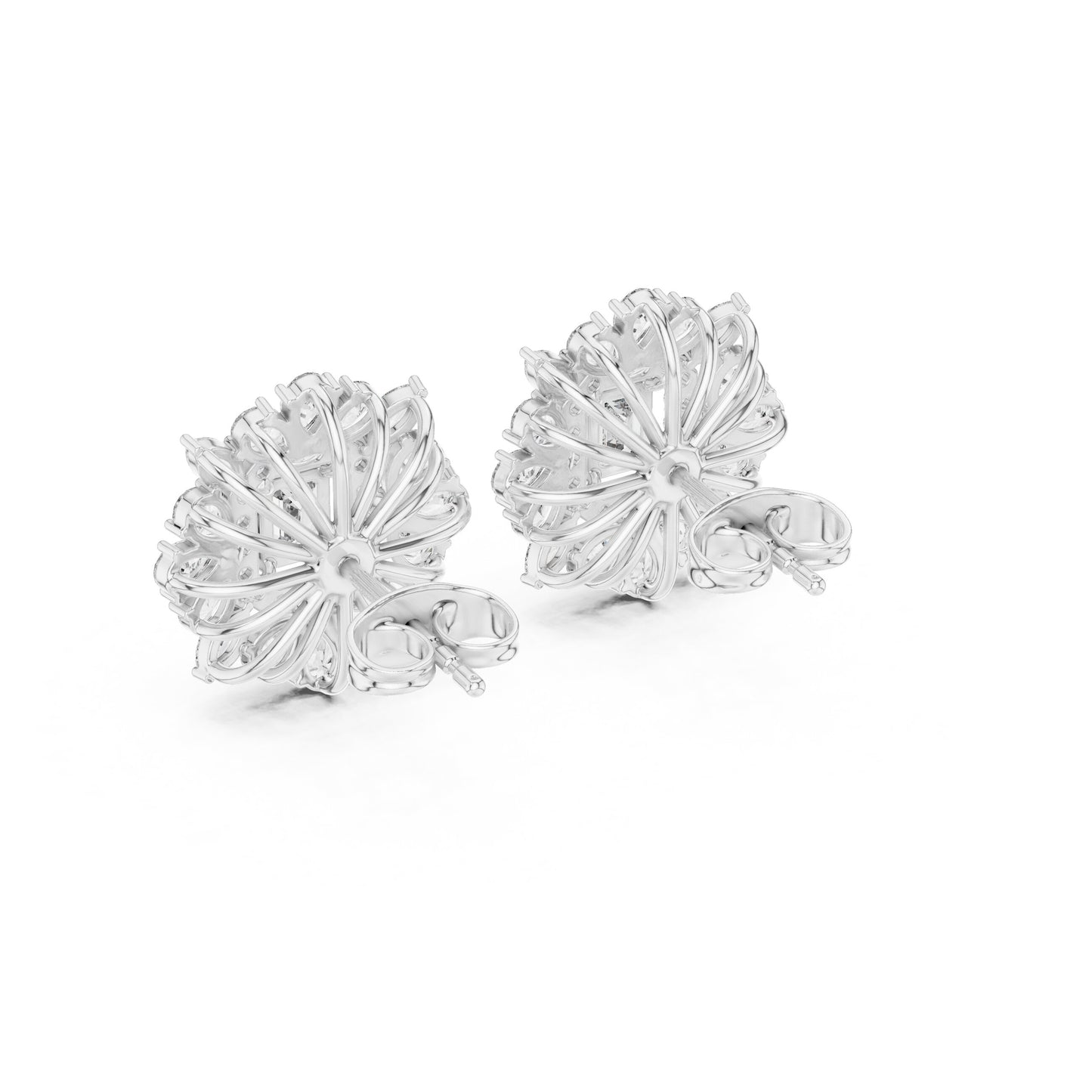 Mixed Shape Lab Grown Diamond Stud Earrings