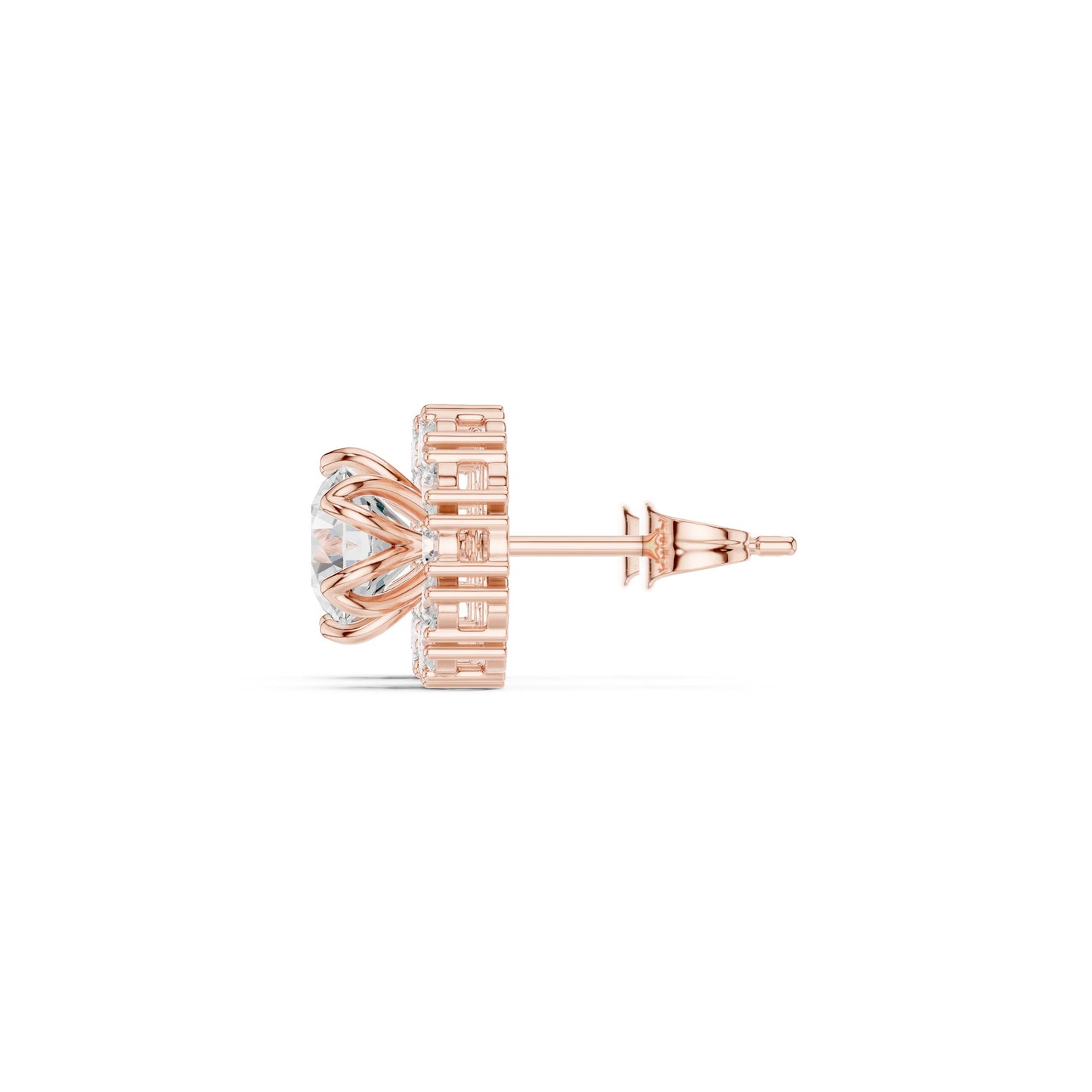 Mixed Shape Lab Grown Diamond Stud Earrings