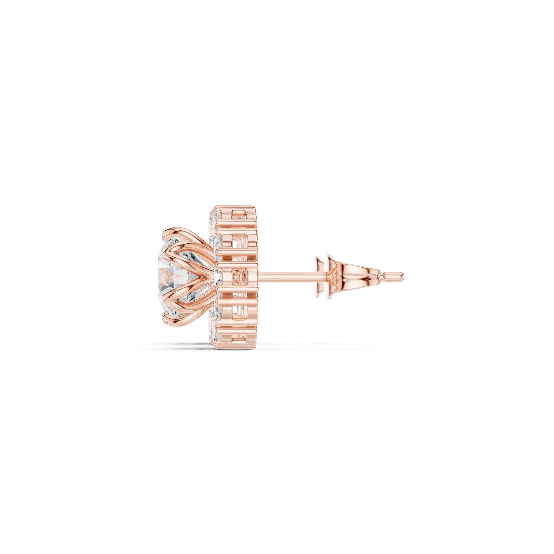 Mixed Shape Lab Grown Diamond Stud Earrings