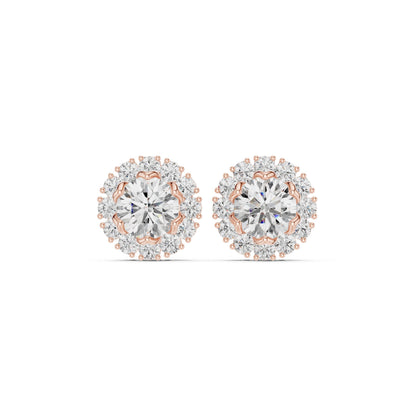 Mixed Shape Lab Grown Diamond Stud Earrings