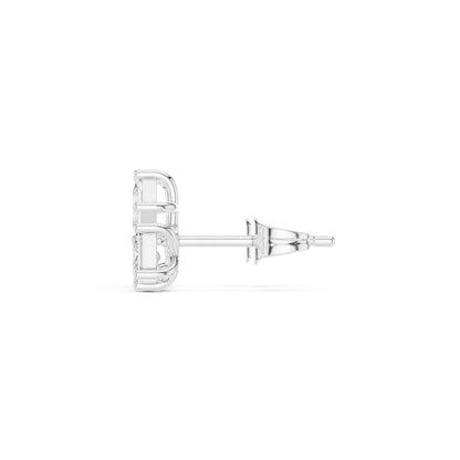 Princess Stud Lab Grown Diamond Earrings
