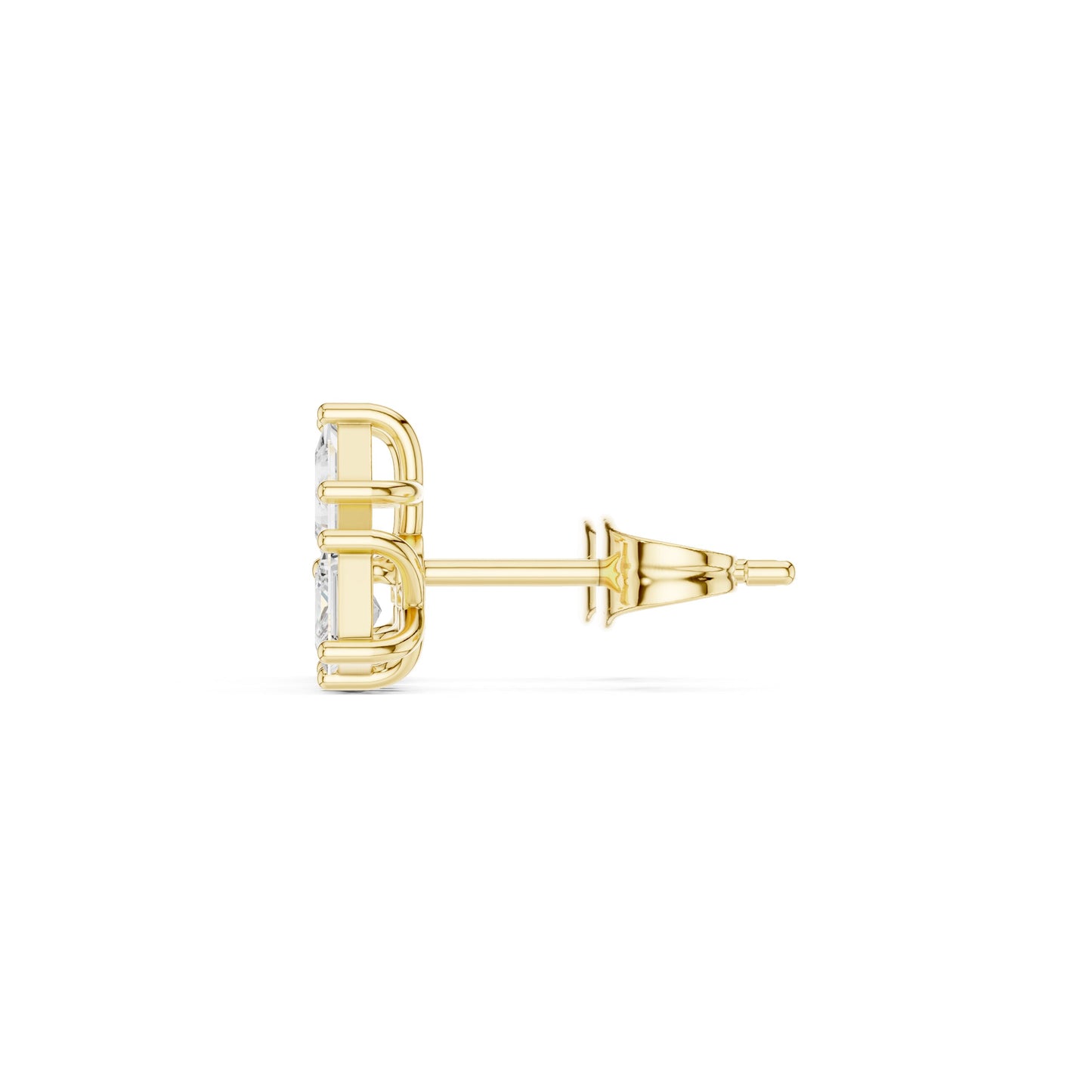 Princess Stud Lab Grown Diamond Earrings