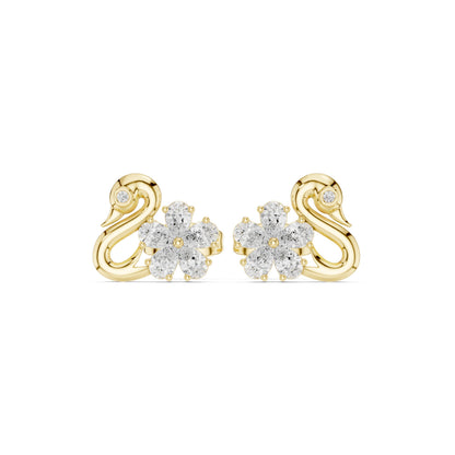 Round Climber Lab Grown Diamond Earrings