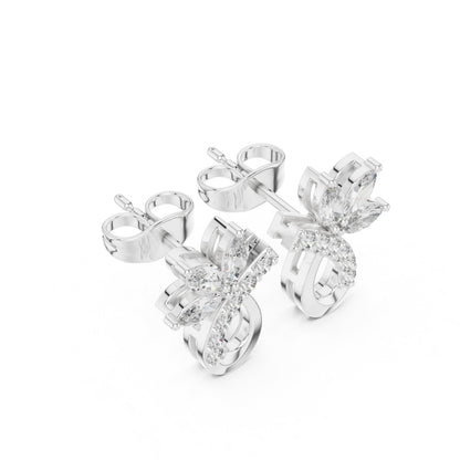 Mixed Shape Lab Grown Diamond Stud Earrings