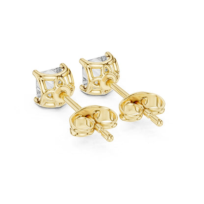 Princess Stud Lab Grown Diamond Earrings