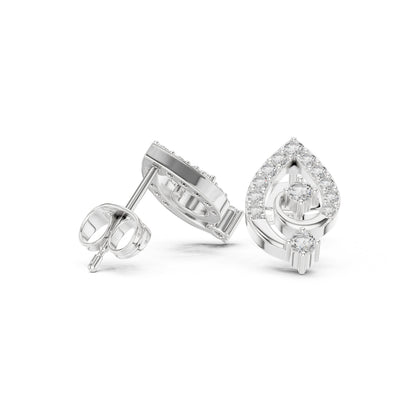 Mixed Shape Lab Grown Diamond Stud Earrings
