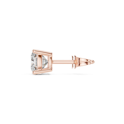 Cushion Stud Lab Grown Diamond Earrings