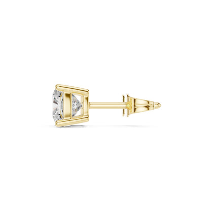 Cushion Stud Lab Grown Diamond Earrings