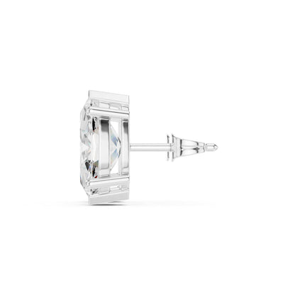 Mixed Shape Lab Grown Diamond Stud Earrings