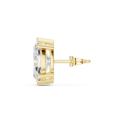 Mixed Shape Lab Grown Diamond Stud Earrings