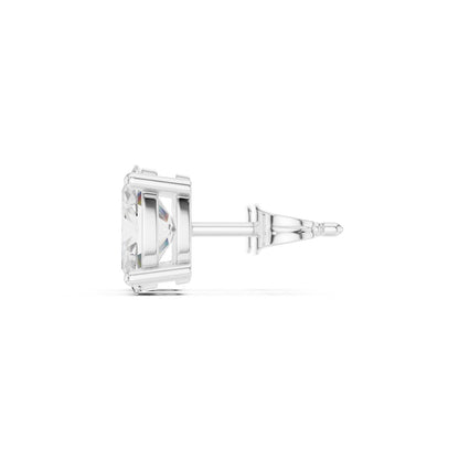 Oval Stud Lab Grown Diamond Earrings