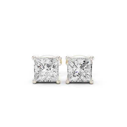 Princess Stud Lab Grown Diamond Earrings