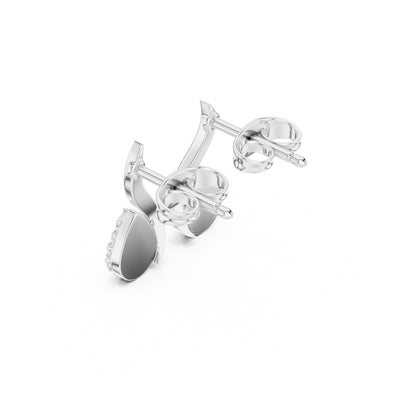 Round Climber Lab Grown Diamond Earrings