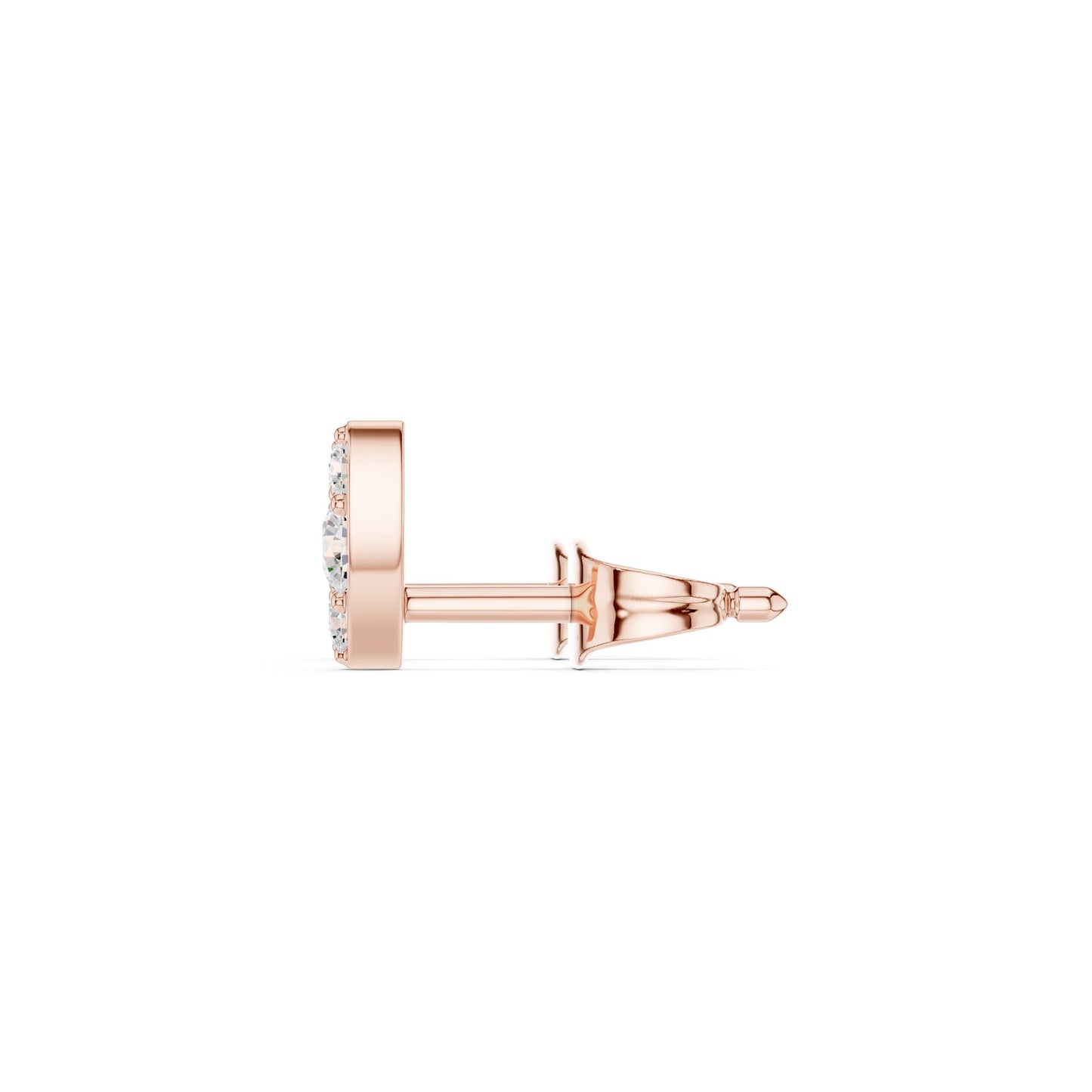 Pear Stud Lab Grown Diamond Earrings