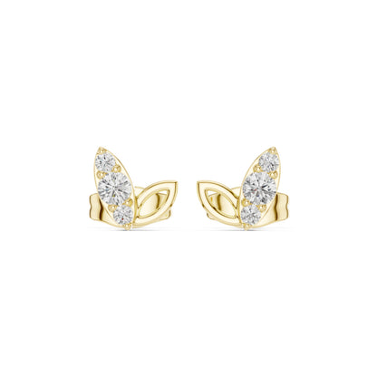 Pear Stud Lab Grown Diamond Earrings