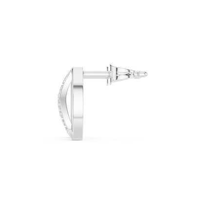 Marquise Stud Lab Grown Diamond Earrings