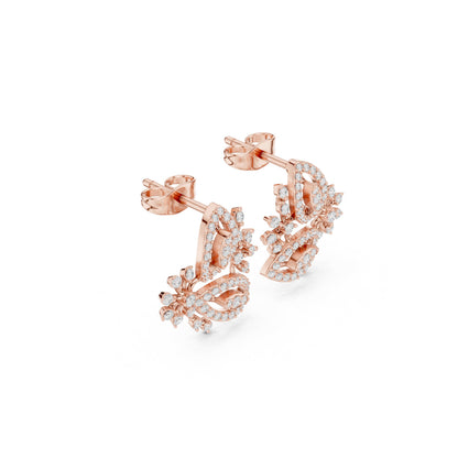 Mixed Shape Lab Grown Diamond Stud Earrings