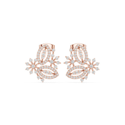 Mixed Shape Lab Grown Diamond Stud Earrings