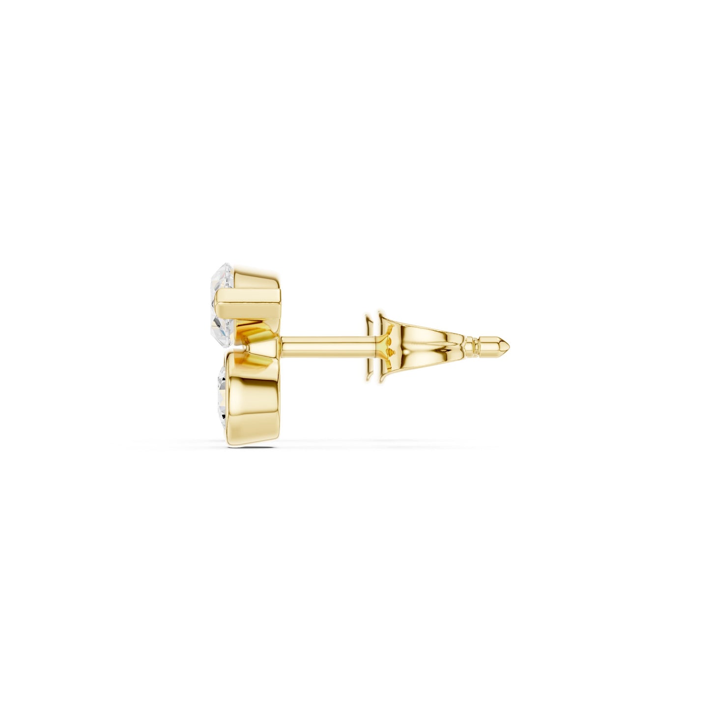 Mixed Shape Lab Grown Diamond Stud Earrings