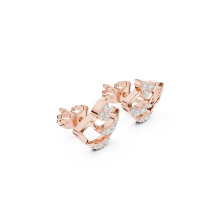 Mixed Shape Lab Grown Diamond Stud Earrings