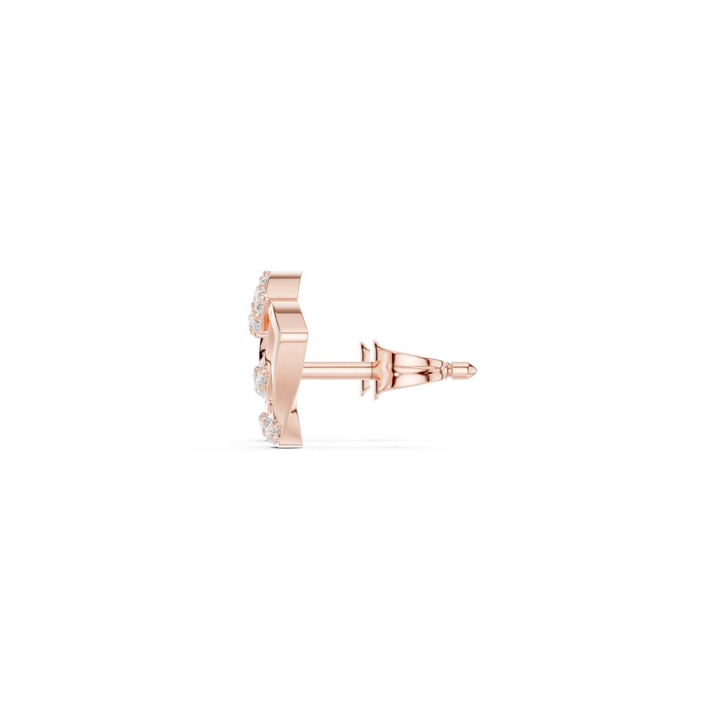 Mixed Shape Lab Grown Diamond Stud Earrings