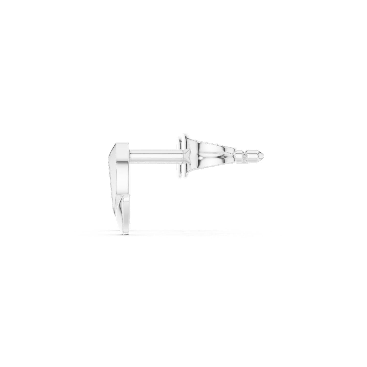 Round Stud Lab Grown Diamond Earrings