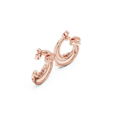 Mixed Shape Lab Grown Diamond Climber Earrings