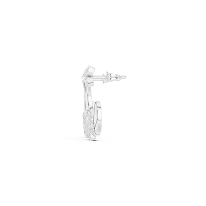 Mixed Shape Lab Grown Diamond Climber Earrings