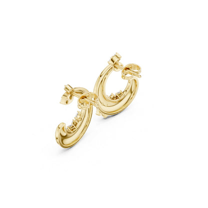 Mixed Shape Lab Grown Diamond Climber Earrings