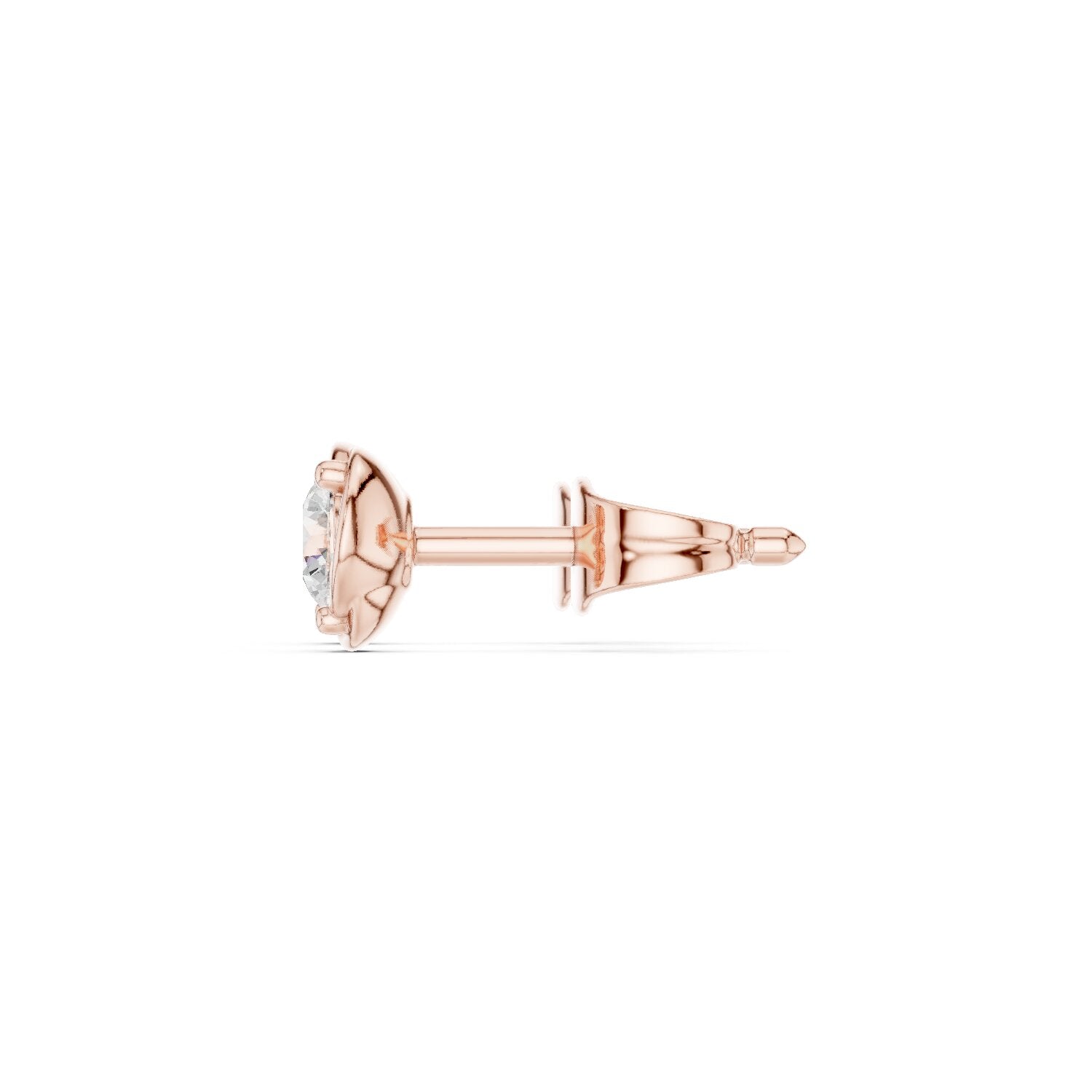 Mixed Shape Lab Grown Diamond Stud Earrings