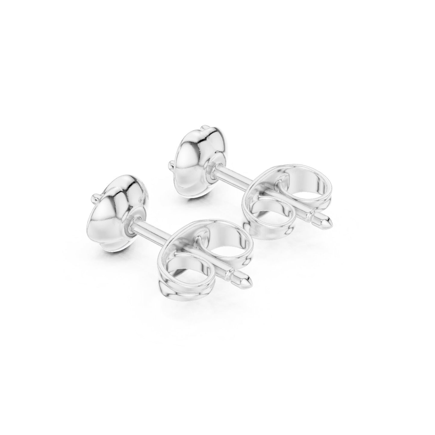 Mixed Shape Lab Grown Diamond Stud Earrings
