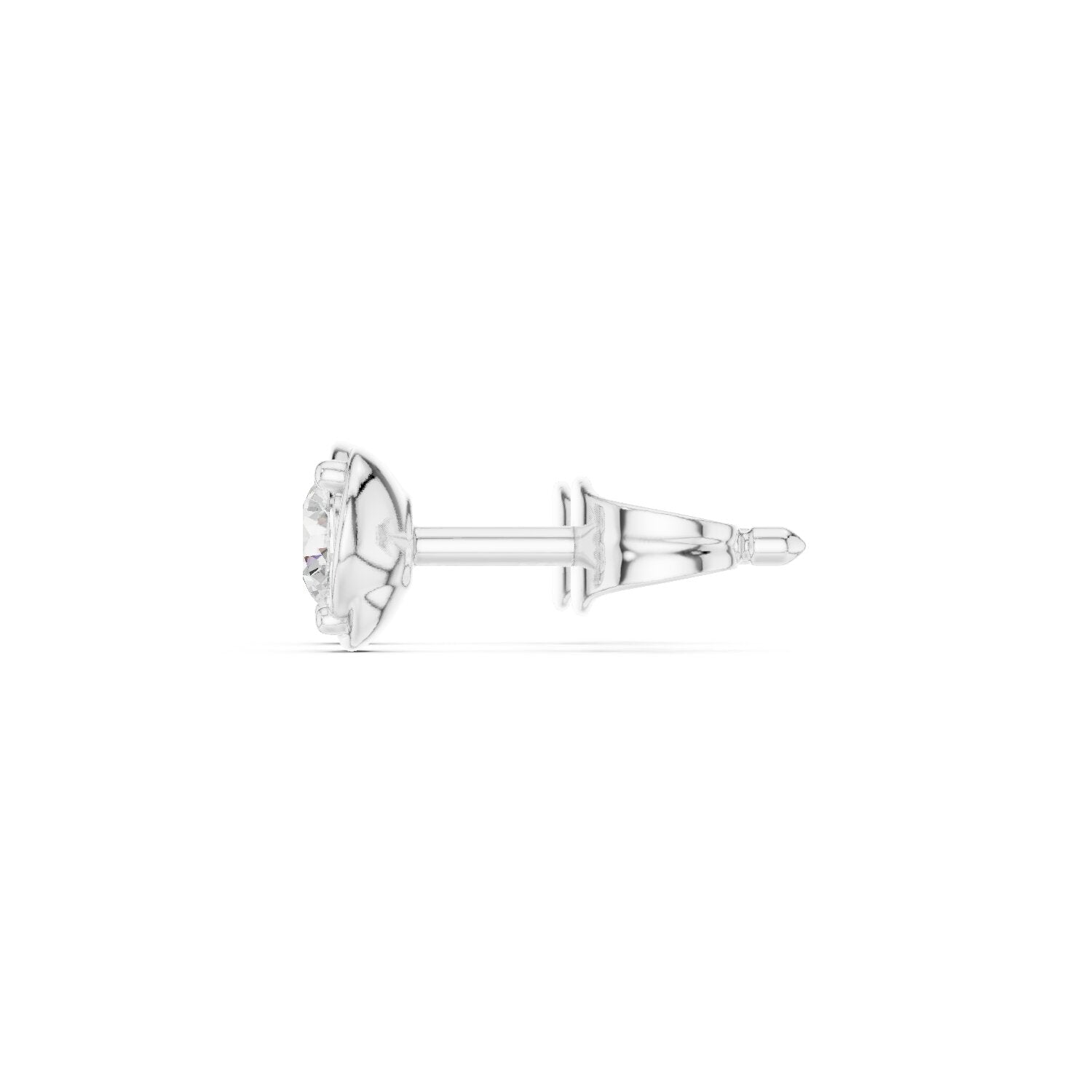 Mixed Shape Lab Grown Diamond Stud Earrings