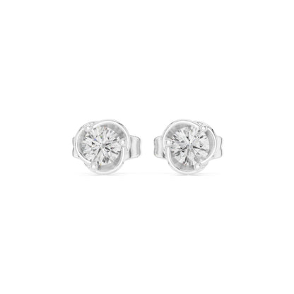 Mixed Shape Lab Grown Diamond Stud Earrings