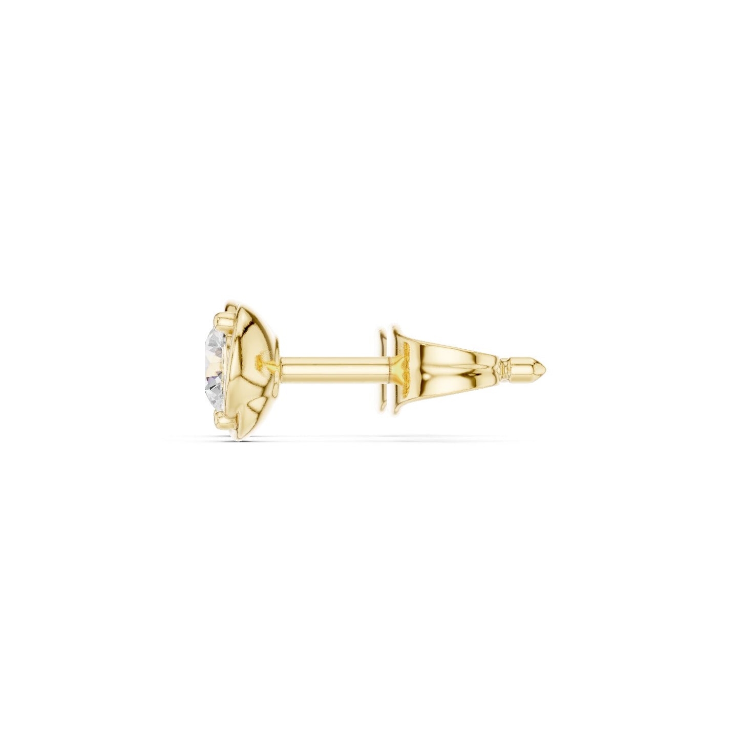 Mixed Shape Lab Grown Diamond Stud Earrings
