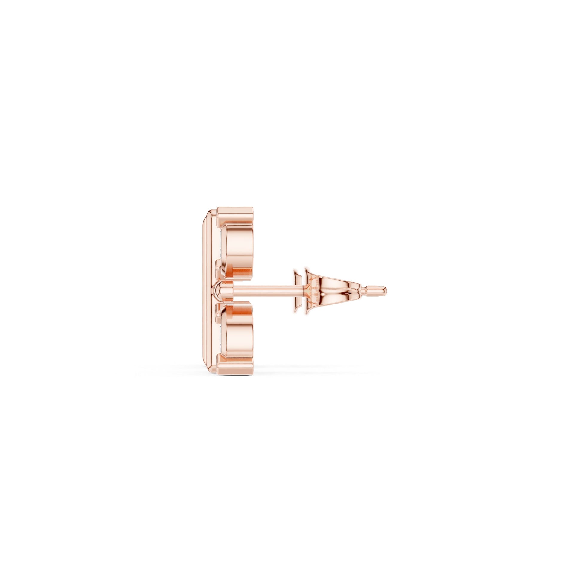Round Climber Lab Grown Diamond Earrings