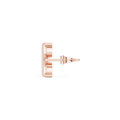 Round Climber Lab Grown Diamond Earrings