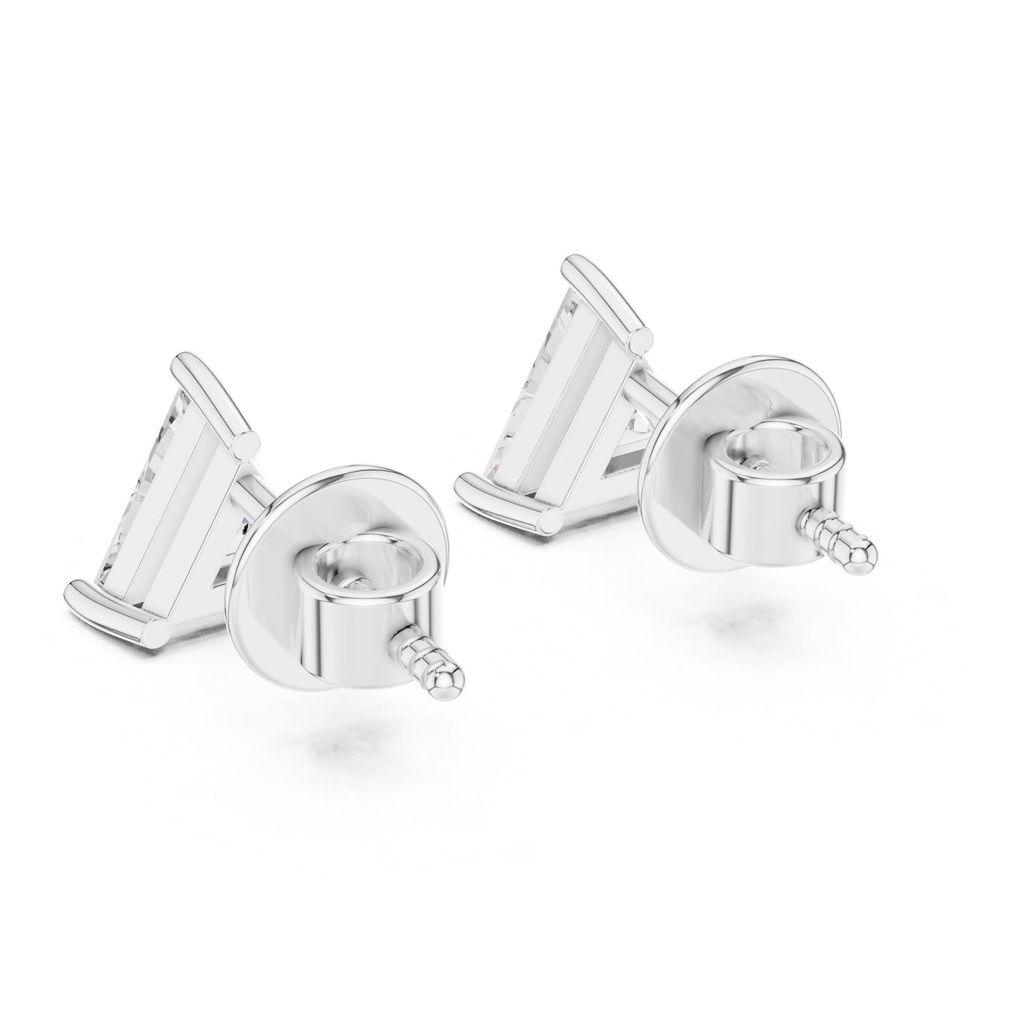 Princess Stud Lab Grown Diamond Earrings