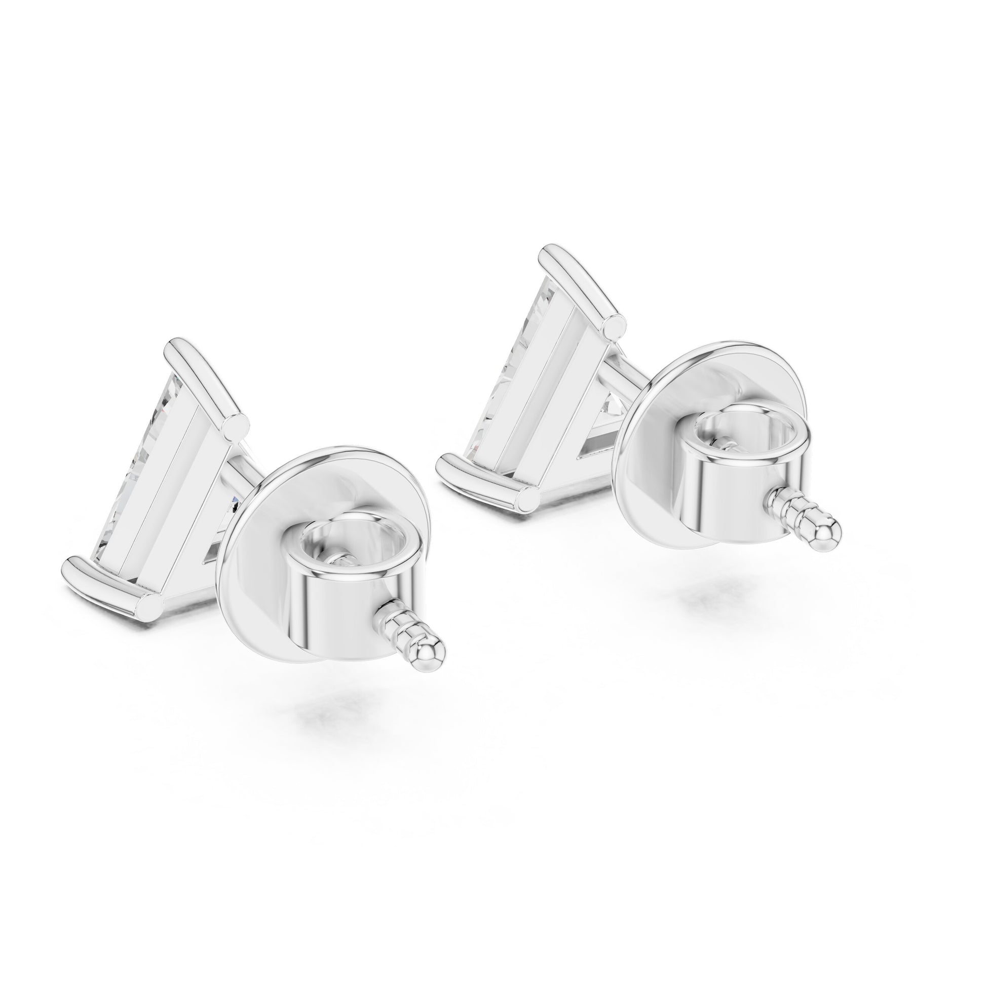 Princess Stud Lab Grown Diamond Earrings