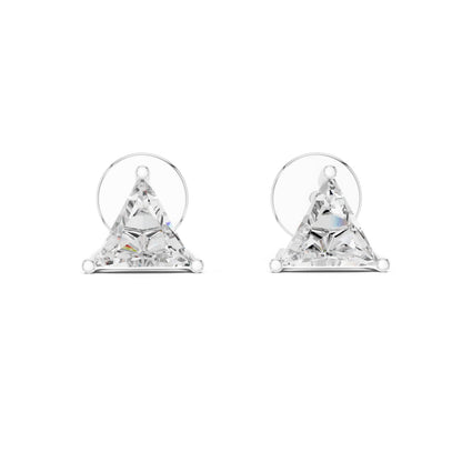 Princess Stud Lab Grown Diamond Earrings
