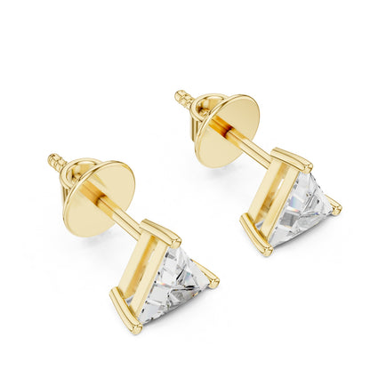 Princess Stud Lab Grown Diamond Earrings
