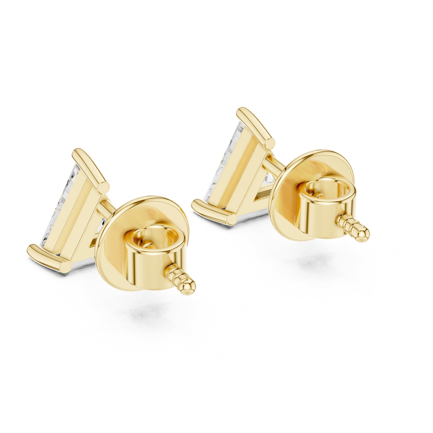 Princess Stud Lab Grown Diamond Earrings