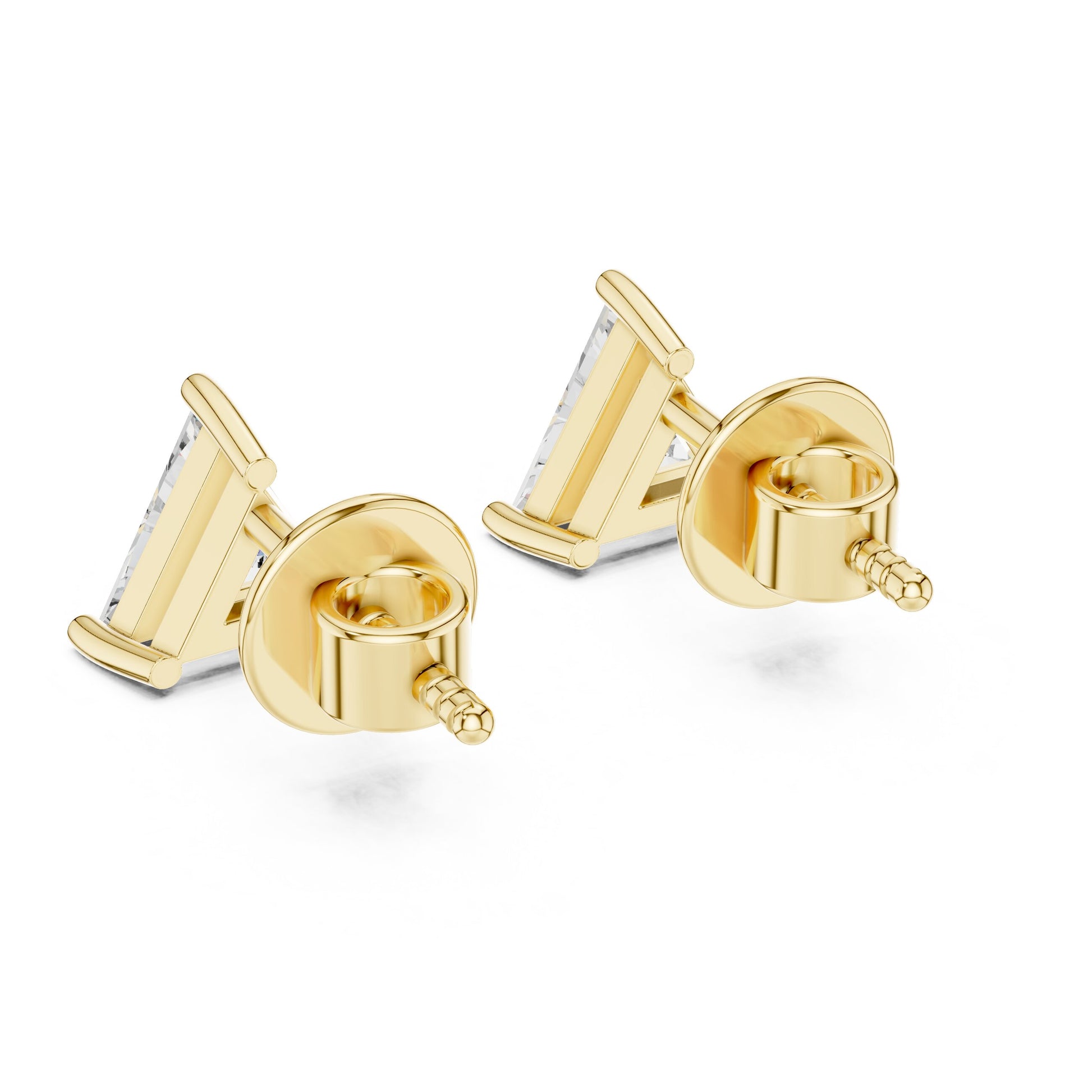 Princess Stud Lab Grown Diamond Earrings