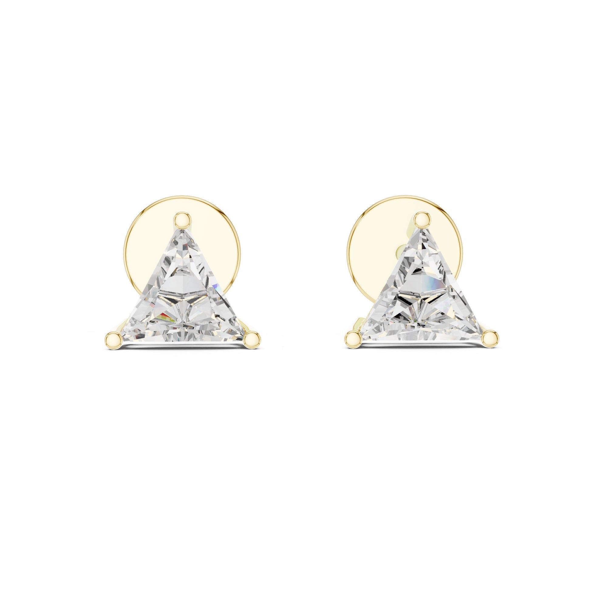 Princess Stud Lab Grown Diamond Earrings