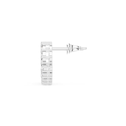 Mixed Shape Lab Grown Diamond Stud Earrings