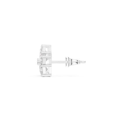 Princess Stud Lab Grown Diamond Earrings