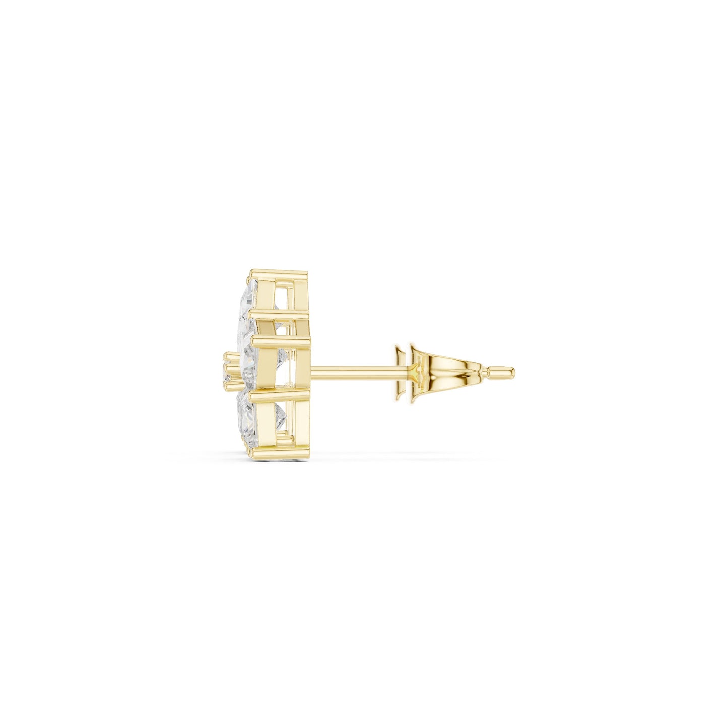 Princess Stud Lab Grown Diamond Earrings