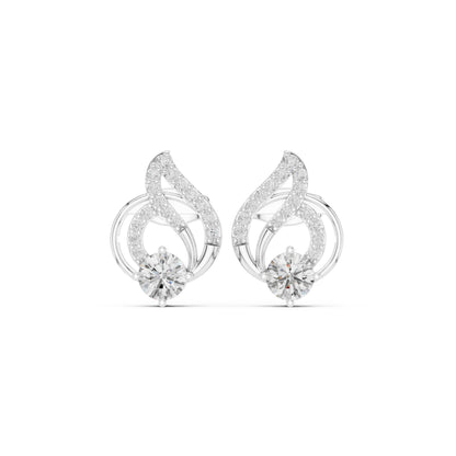 Mixed Shape Lab Grown Diamond Stud Earrings